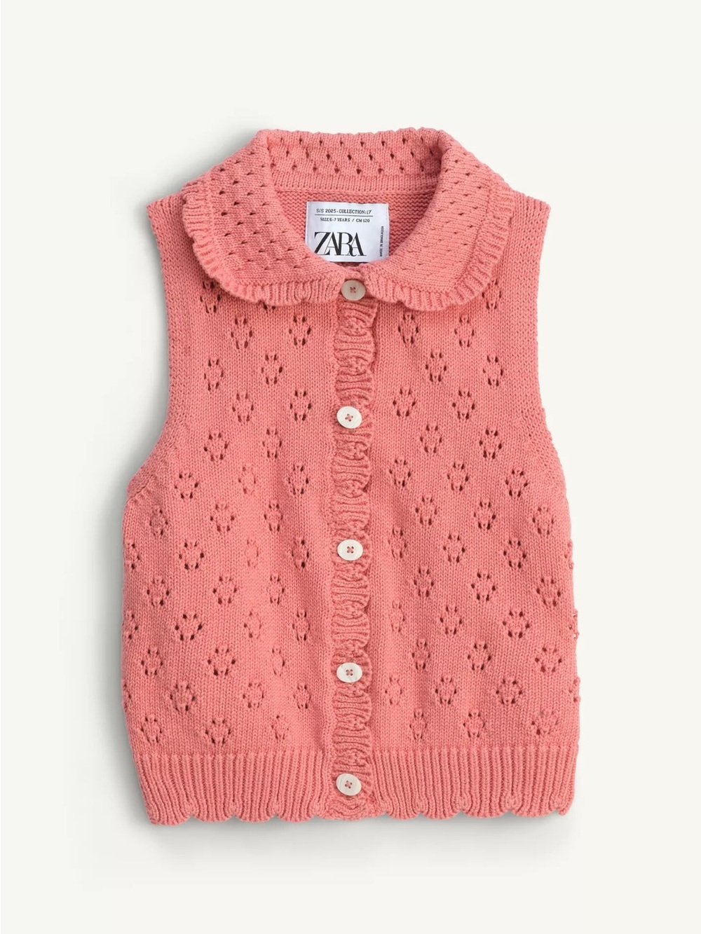 Zara knit polo shirt size 12/13